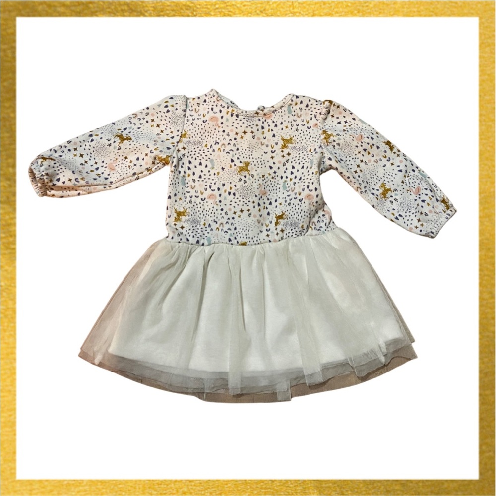 just one you. made by carter’s 18 Month Warm Unicorn and Rainbow dress